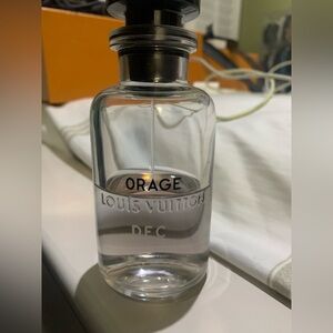 LOUIS VUITTON ORAGE WITH BLACK CAP